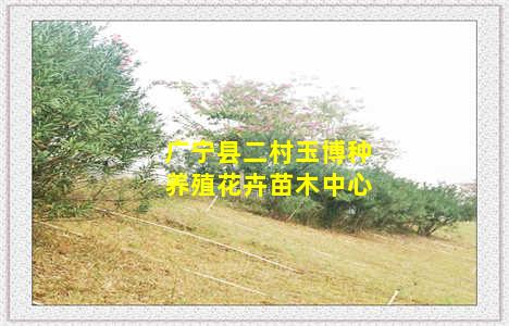 广宁县二村玉博种养殖花卉苗木中心